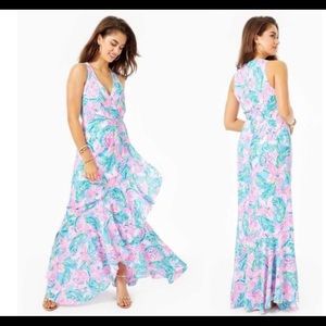 Lilly Pulitzer NWT Size 8 Taylee Maxi Dress